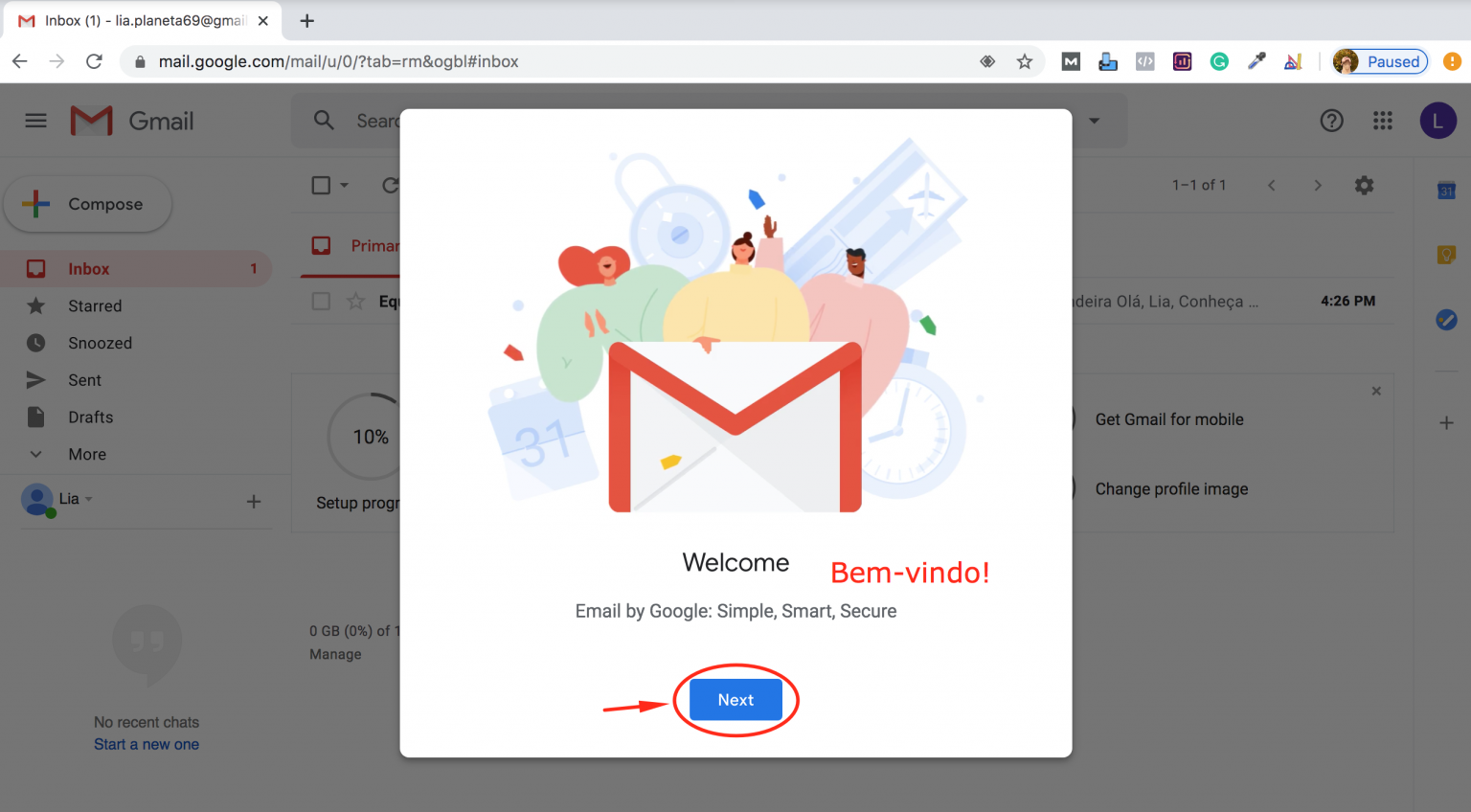 Porque E Como Criar Uma Conta Gratuita De Email No Gmail Passo A