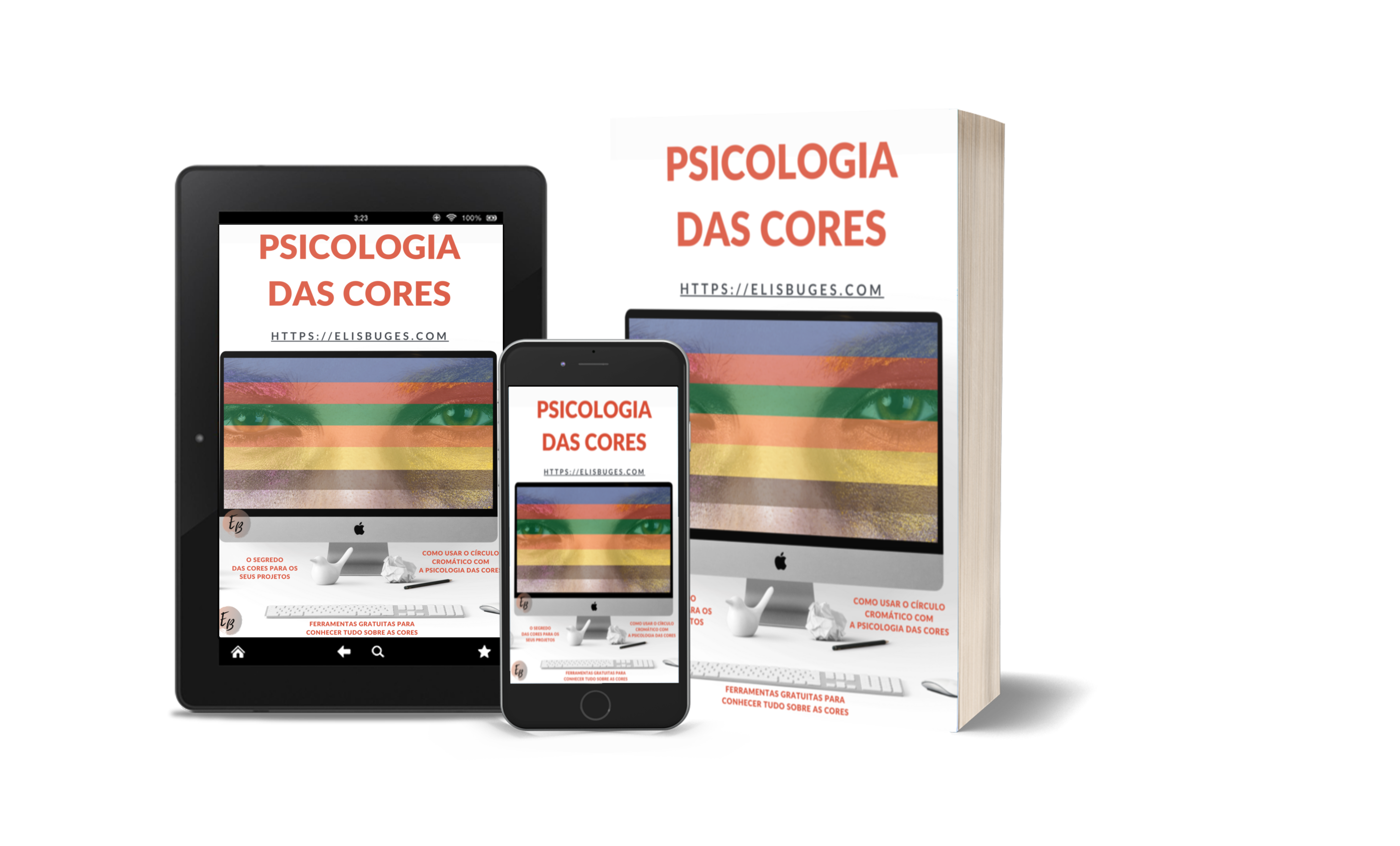 CapaTransp Psicologia das Cores - E-Book - Psicologia das Cores - Baixe Grátis!