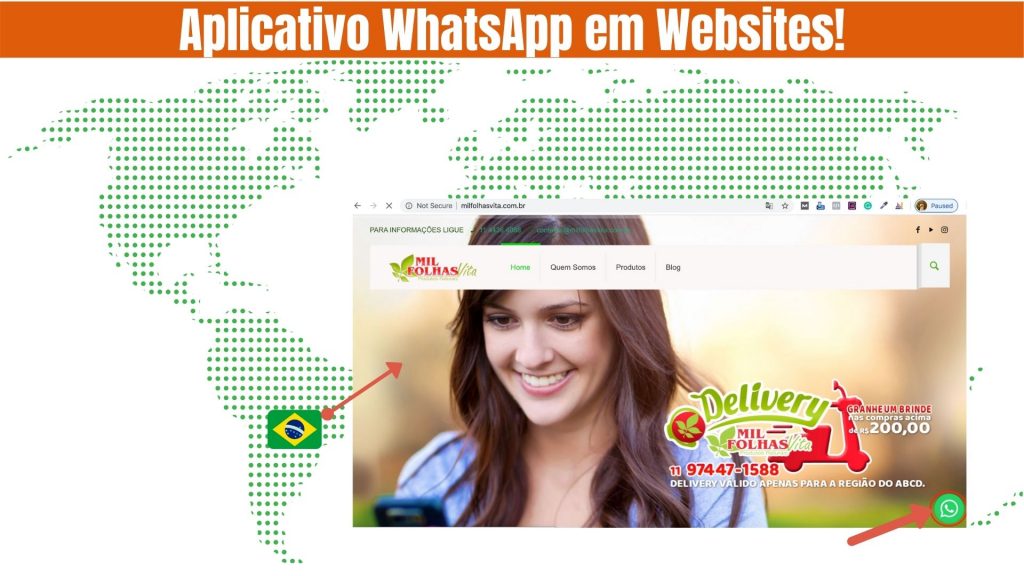 Aplicativo WhatsApp em Websites 1024x576 - Como Vender e Ganhar Dinheiro usando o WhatsApp!