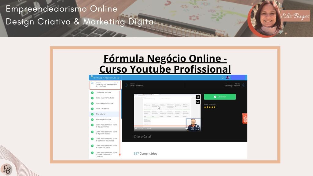 Curso youtube profissional Fórmula Negócio Online  1024x576 - Como criar um Canal no YouTube do Zero: Guia Passo a Passo