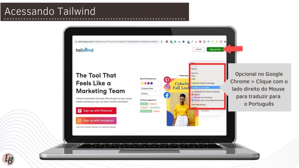 Como acessar o Tailwind 1024x576 - Como usar o Tailwind para agendar seus Pins do Pinterest: Guia Tailwind Passo a Passo para Iniciantes 2022
